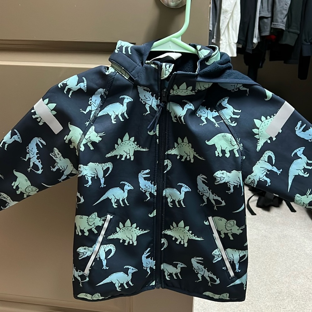 Water resistant boys jacket